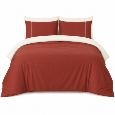 %100 PAMUK SATEN DOUBLE FACE NEVRESİM TAKIMI - TILE